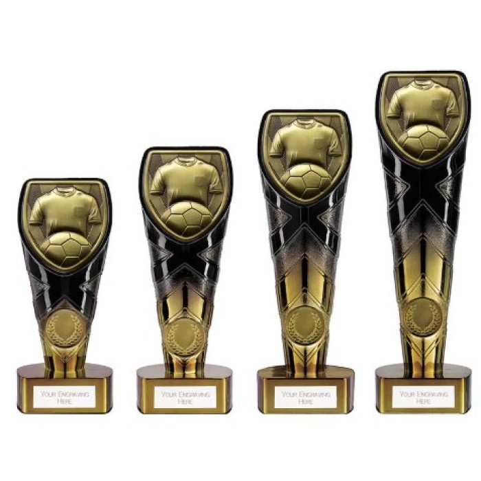 FUSION COBRA FOOTBALL SHIRT RESIN TROPHY - 4 SIZES 15CM - 22.5CM